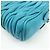 MIU MIU Borsa 2Way in pelle Matelassé Borsa a mano e a tracolla Blue RT0543 - vista 11