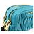 MIU MIU Borsa 2Way in pelle Matelassé Borsa a mano e a tracolla Blue RT0543 - vista 14