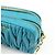 MIU MIU Borsa 2Way in pelle Matelassé Borsa a mano e a tracolla Blue RT0543 - vista 15