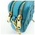 MIU MIU Borsa 2Way in pelle Matelassé Borsa a mano e a tracolla Blue RT0543 - vista 17