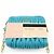 MIU MIU Borsa 2Way in pelle Matelassé Borsa a mano e a tracolla Blue RT0543 - vista 24