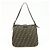Borsa a mano e a tracolla FENDI in tela jacquard Zucca e pelle, Marrone - vista 2