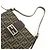 Borsa a mano e a tracolla FENDI in tela jacquard Zucca e pelle, Marrone - vista 6