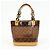 Borsa Tote Louis Vuitton Monogram Cabas Ambre PM Trasparente Marrone M92502 - vista 2