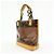 Borsa Tote Louis Vuitton Monogram Cabas Ambre PM Trasparente Marrone M92502 - vista 3