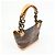Borsa Tote Louis Vuitton Monogram Cabas Ambre PM Trasparente Marrone M92502 - vista 4