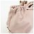 Salvatore Ferragamo Borsa a tracolla in pelle con catena e fiocco Ferragamo Vara Pink - vista 16