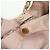 Salvatore Ferragamo Borsa a tracolla in pelle con catena e fiocco Ferragamo Vara Pink - vista 19