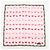 BURBERRY Set di 2 fazzoletti in cotone 100% Nova Plaid Rosa Beige - vista 2