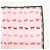 BURBERRY Set di 2 fazzoletti in cotone 100% Nova Plaid Rosa Beige - vista 4