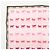 BURBERRY Set di 2 fazzoletti in cotone 100% Nova Plaid Rosa Beige - vista 5