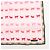 BURBERRY Set di 2 fazzoletti in cotone 100% Nova Plaid Rosa Beige - vista 7
