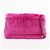 Bolsa de Ombro com Corrente em Couro e Pele de Coelho CHANEL Purple - vista 2