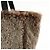 Borsa Tote in camoscio e pelliccia di coniglio CHANEL Brown Beige - vista 17