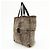 Borsa Tote in camoscio e pelliccia di coniglio CHANEL Brown Beige - vista 3