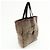 Borsa Tote in camoscio e pelliccia di coniglio CHANEL Brown Beige - vista 4