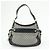 Céline Borsa a spalla e a mano CELINE in tela Macadam e pelle Nera - vista 2