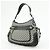 Céline Borsa a spalla e a mano CELINE in tela Macadam e pelle Nera - vista 3