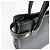 BURBERRY Borsa a mano e tote bag in pelle Nova Plaid Nera - vista 15