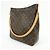 Borsa a spalla e a mano Louis Vuitton Monogram Looping GM Brown M51145 - vista 3
