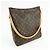 Borsa a spalla e a mano Louis Vuitton Monogram Looping GM Brown M51145 - vista 4