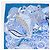 Hermès HERMES Carre 90 Seidentuch 100% FLEURS DINDIENNES Blue White - Ansicht 3