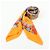 Hermès HERMES Carre 90 Foulard 100% Seta AXIS MUNDI Arancione Blu Marrone - vista 15