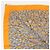 Hermès HERMES Carre 90 Foulard 100% Seta AXIS MUNDI Arancione Blu Marrone - vista 3