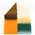 Sciarpa Sciallo LOEWE Anagram in lana mohair Orange Multicolor - vista 5