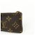 Louis Vuitton Monogram Pochette Cles Coin Case Key Case Brown M62650 - vista 12