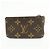 Louis Vuitton Monogram Pochette Cles Coin Case Key Case Brown M62650 - vista 2