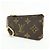Louis Vuitton Monogram Pochette Cles Coin Case Key Case Brown M62650 - vista 3
