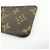 Louis Vuitton Monogram Pochette Cles Coin Case Key Case Brown M62650 - vista 6