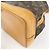 Borsa a tracolla Louis Vuitton Monogram Noe Canvas Leather Brown M42224 - vista 10