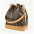 Borsa a tracolla Louis Vuitton Monogram Noe Canvas Leather Brown M42224 - vista 3