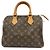 Louis Vuitton Monogram Speedy 25 Boston Bag Hand Bag Brown M41528