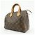 Louis Vuitton Monogram Speedy 25 Boston Bag Hand Bag Brown M41528 - vista 3