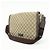 Borsa a tracolla e a spalla GUCCI GG Canvas Leather Beige Brown 449171 - vista 3