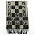 Sciarpa e Stola FENDI Zucca FF Logo in lana acrilica Beige Nero - vista 6
