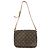 Louis Vuitton Monogram Musette Tango Short Shoulder Bag Brown M51257