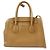 Borsa 2Way PRADA Logo in pelle Saffiano Borsa a mano Borsa a tracolla Camel BN2569