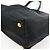 PRADA Borsa Tote in nylon, pelle e nastro Nero BN1601 - vista 12