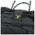 PRADA Borsa Tote in nylon, pelle e nastro Nero BN1601 - vista 15