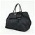 PRADA Borsa Tote in nylon, pelle e nastro Nero BN1601 - vista 3