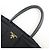 PRADA Borsa Tote in nylon, pelle e nastro Nero BN1601 - vista 6
