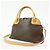 Céline Borsa 2Way CELINE Macadam PVC Leather Borsa a mano Borsa a tracolla Brown Beige - vista 3