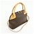 Céline Borsa 2Way CELINE Macadam PVC Leather Borsa a mano Borsa a tracolla Brown Beige - vista 4