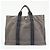 Hermès HERMES Herline Fourre Tout MM Canvas Tote Bag Grey Black - Ansicht 2