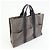 Hermès HERMES Herline Fourre Tout MM Canvas Tote Bag Grey Black - Ansicht 4
