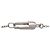 Collana con piastra quadrata Logo GUCCI Argento SV925 - vista 5